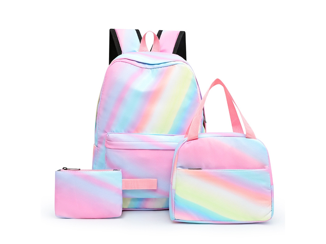 Mochila escolar de tres piezas para estudiantes 4