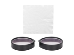 Lentes De Realidad Virtual Para Miopía Para Oculus Quest 2, Resina Asperic Antirrayas, 250 Dioptrías Negativas.