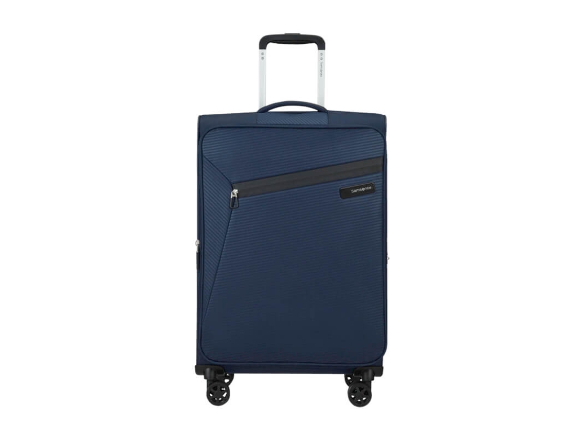 Samsonite Middle Travel / Trolley 66Cm 4R Exp Litebeam Azul Oscuro