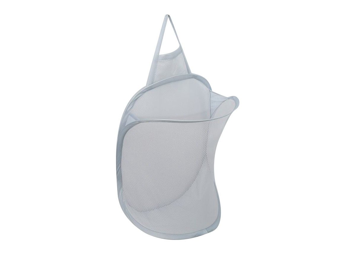 Cesto De Ropa Sucia Plegable Para Colgar En La Pared, Ahorra Espacio, Para Baño, Color Gris