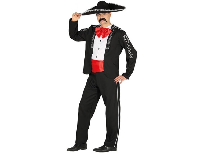 Disfraz de Hombre DISFRAZZES Mariachi Mexicano (Talla: M)