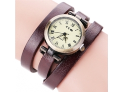 Nuevo Reloj De Pulsera Clásico De Cuarzo Para Mujer Con Correa De Piel Sintética Negra.