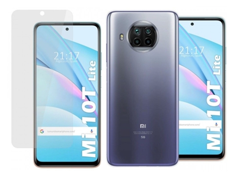 Carcasa + Protector de Pantalla Xiaomi Mi 10T Lite TUMUNDOSMARTPHONE Pack Transparente