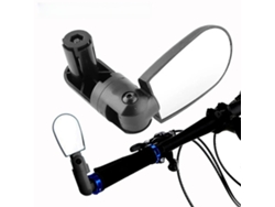 Espejo retrovisor ajustable para manillar de bicicleta de montaña, gran angular, 1-3 unidades