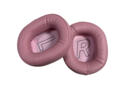Almohadillas para auriculares Edifier Hecate G2, espuma suave, color rosa.
