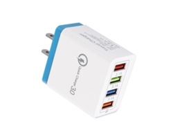 Cargador USB Yhl de 4 puertos y 3,1 A con múltiples puertos para viajes y teléfonos móviles.