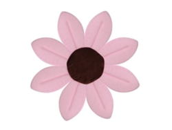 Alfombrilla Baño Flor Rosa – Antideslizante, Suave, Secado Rápido