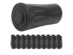 Protectores de punta para bastones de senderismo, 50 unidades, plástico
