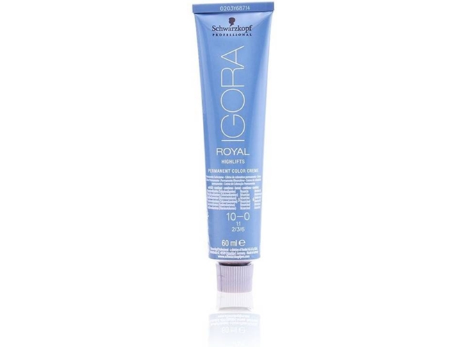 Tinte de Cabello SCHWARZKOPF Igora Royal 10-0 (60 ml)