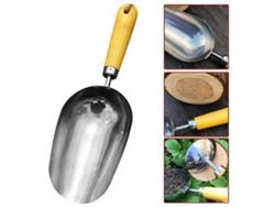 Espátula de jardinería de acero inoxidable, paleta para aflojar la tierra para plantar flores Zeuxo