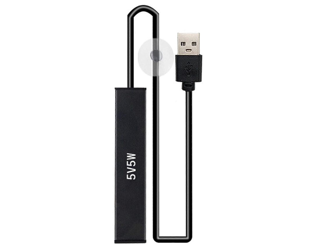 Mini calentador USB para acuarios, ideal para acuarios pequeños. Sumergible con termostato de 10W/5W. GOKOCO