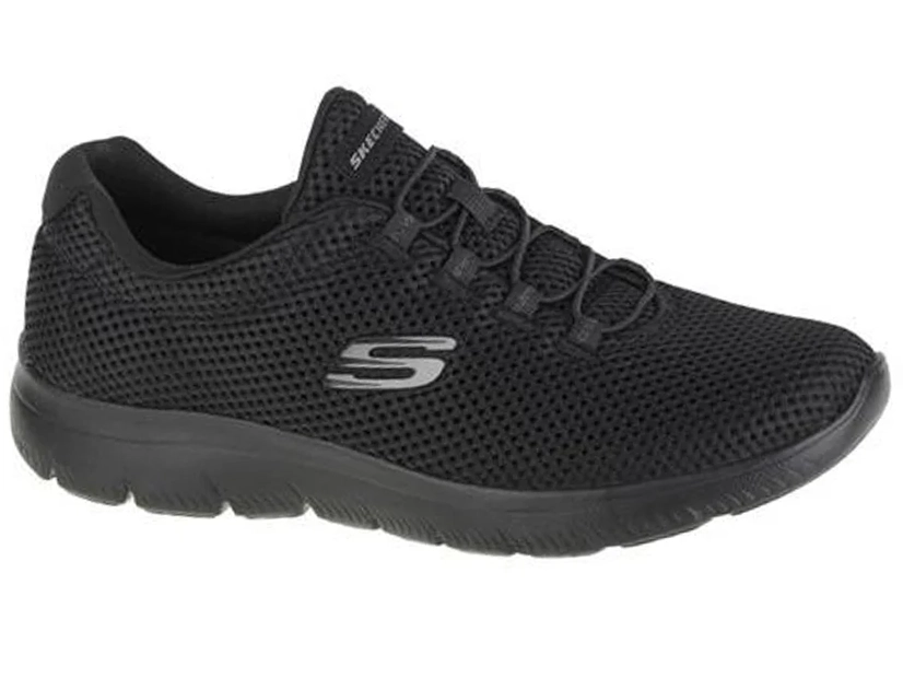 Zapatillas Deportivas SKECHERS Summits Mujer (Negro -Material Sintético -41)