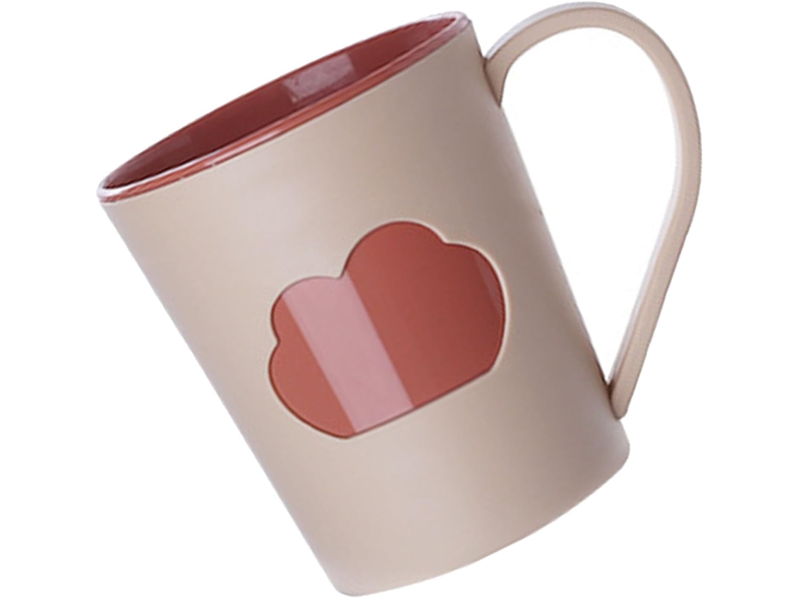 Vaso para cepillo de dientes JTLB, fácil de limpiar, vaso de plástico reutilizable para enjuague bucal Gokoco
