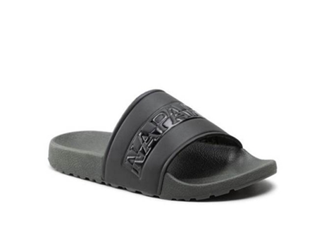 Chanclas NAPAPIJRI Stream Slide Material Sintético Hombre (42 - Negro)