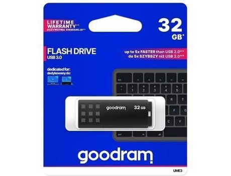 Pendrive GOODRAM 50 32GB Negro
