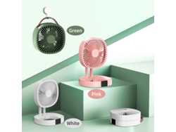 Ventilador De Escritorio Usb Plegable Portátil Con 3 Velocidades Para Dormitorios, Oficinas, Camping Y Montaje En Pared.
