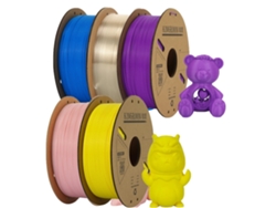Filamento para impresora 3D, diámetro 1,75 mm, longitud 300 m, 5 rollos, buena mezcla de colores OEM