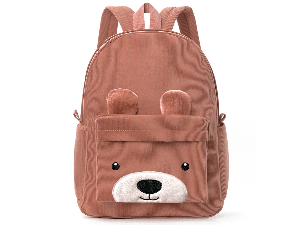 Mochila infantil, mochila escolar, mochila de gran capacidad beige