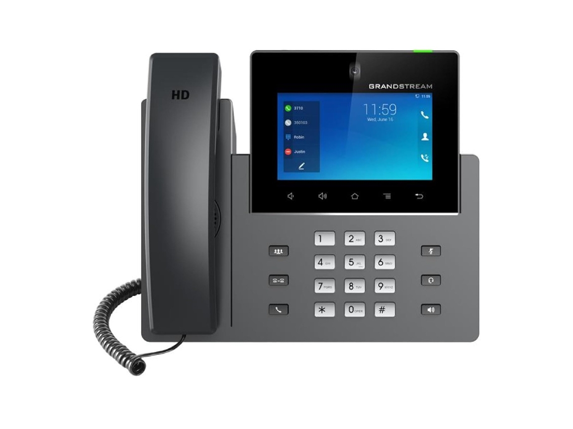 Teléfono IP Grandstream GXV3450 Negro