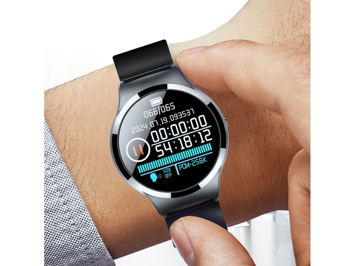 Reloj Grabador De Voz Digital Con Micrófonos Duales, Reducción De Ruido, 32 G