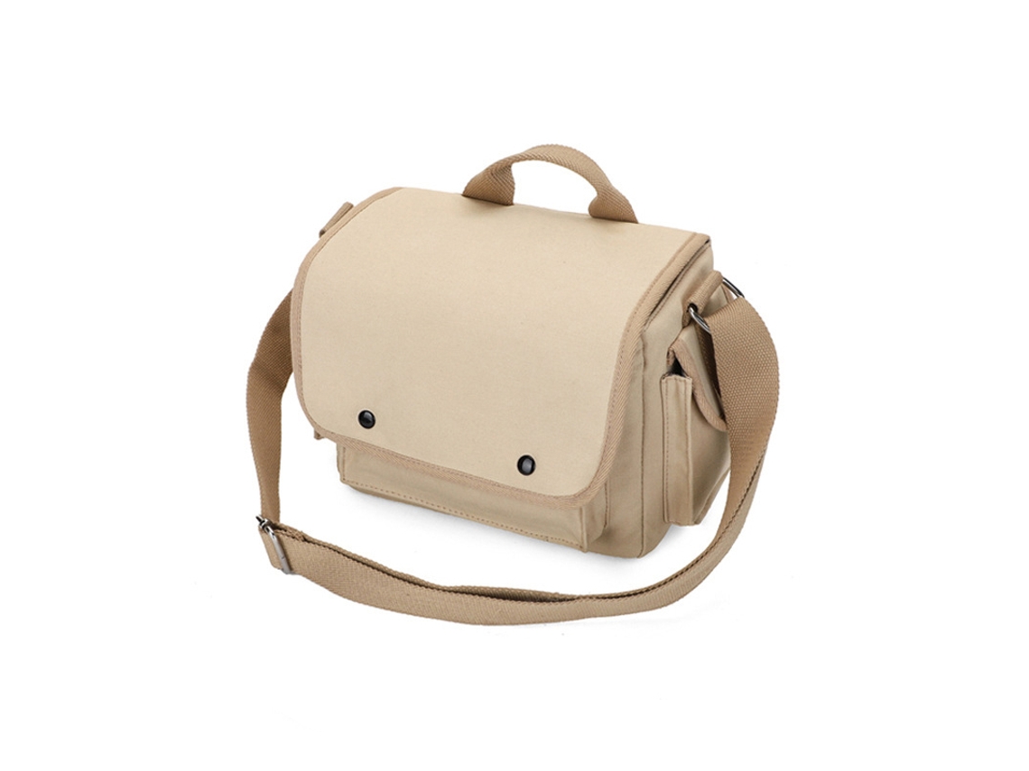 Bolso bandolera para cámara, bolso de lona portátil para cámara, para cámaras réflex y sin espejo.