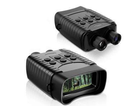 Binoculares de visión nocturna 1080P Fhd, rango de visión de 400M/1300 pies, gafas nocturnas con sensor CMOS de alta sensibilidad para caza BISBISO...