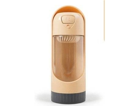 Bebedero Portátil para Perros y Gatos WJS (Naranja)