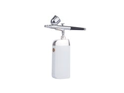 Pistola rociadora portátil facial de oxígeno, rociador facial, se puede usar para el cuidado de la piel, pintura - blanco CHRONUS