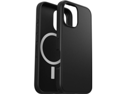 Funda OTTERBOX Symmetry con MagSafe para iPhone 16 (Negro)