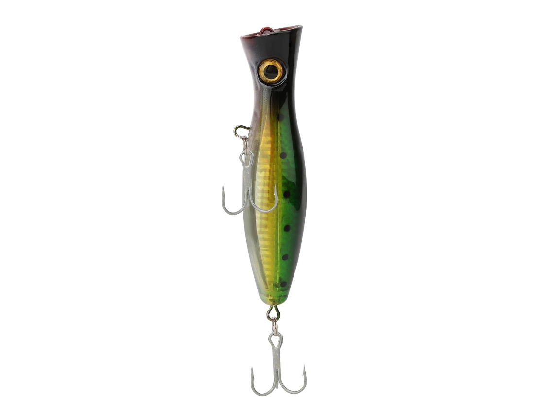Señuelo Artificial De Pescado Ojo 3d 13cm Con Anzuelo Para Pesca En Mar Y Agua Dulce (blanco Y Verde)