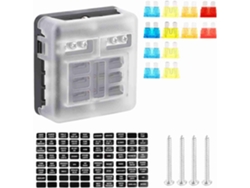Caja De Soporte Para Indicadores Led De 6 Vías Para Coche, Automóvil, Barco