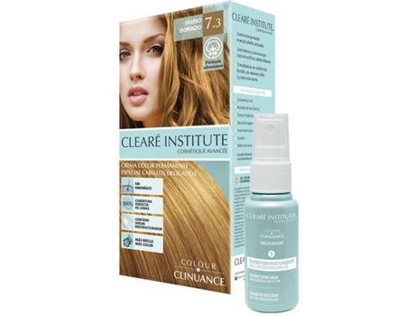 Tinte de Cabello CLEARE INSTITUTE 7.3 Rubio Dorado (1 Un)