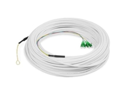 Cabo De Fibra Óptica Digitus Cabo De Caída Ftth Monomodo 4 Fibras 50 M Lc/apc