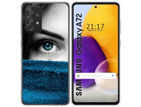Carcasa Samsung Galaxy A72 TUMUNDOSMARTPHONE Dibujos Multicolor