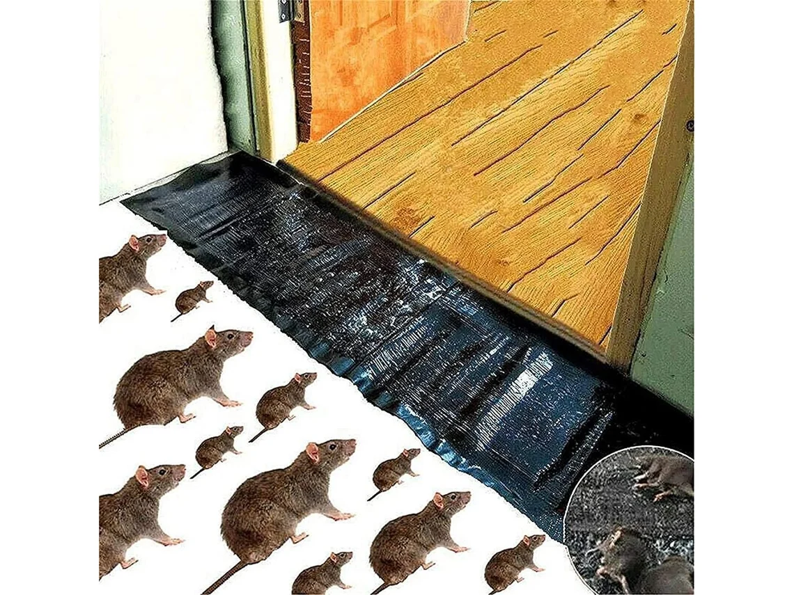 Trampas De Cola Para Ratas E Ratos, Tapetes Adhesivos Para Capturar Roedores, Tableros Trampa Sticky