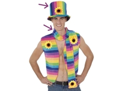 Sombrero DISFRAZZES Hippie (Talla: Talla Universal)