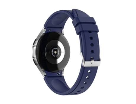 Correa de Silicona ajustable para Samsung Galaxy Watch4 Classic 46mm/Watch4 Classic 42mm/Watch4 44mm/Watch4 40mm - azul oscuro