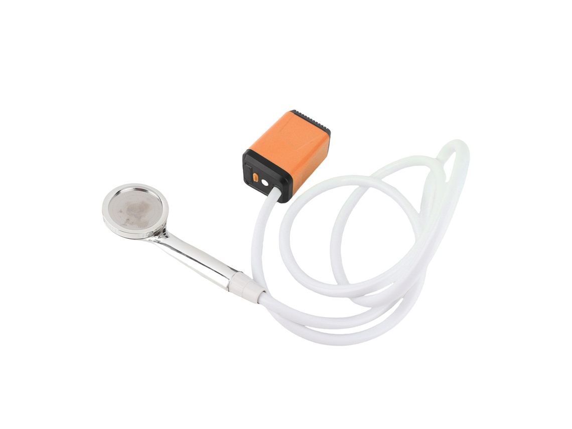 Mali ducha Portátil para Camping a Bateria Recarregável, Bomba Elétrica À Prova D'água para Camping, Hiking, Praia e Animais