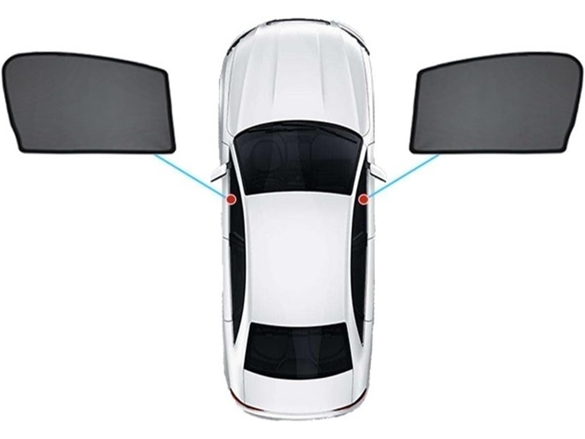 Parasoles Delanteros Y Traseros Para Viajes De Verano Lincoln Mkc 2004-2009. Cortina Privacidad (ventanas