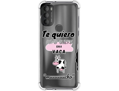 Carcasa Motorola Moto G71 5G TUMUNDOSMARTPHONE Dibujos Antigolpes Vaca Multicolor