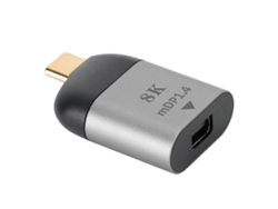 Adaptador Usb-c Macho A Mini Dp Con Soporte Para 8k 60hz, Compatible Con Windows, Android Y Os X.