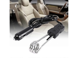 Mini Aquecedor Elétrico de Água por Imersão, Instantâneo, com Resistência, 12v/24v, Portátil, para Carro. GOKOCO