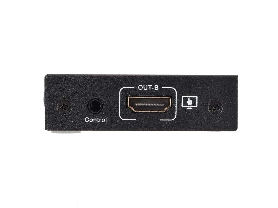 Divisor De Tela Hd 4 Entradas 2 Saídas 4k 30hz Visualizador Múltiplo Com Case Metal Para Monitor Desktop