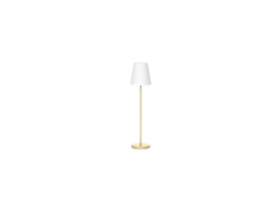 Candeeiro de Pé LED RGBW 4,5W Lola Slim 120 Solar&Battery Latão LEDKIA