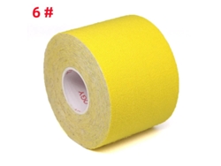 Parche adhesivo elástico para aliviar el dolor musculoesquelético de rodilla, amarillo (3,8 x 5 cm)