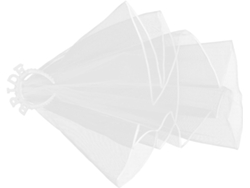 Diadema De Mariée Voile En Tulle, Décoré Perles Délicates, Accessoire Cabello Pour Mariage Y Evjf,