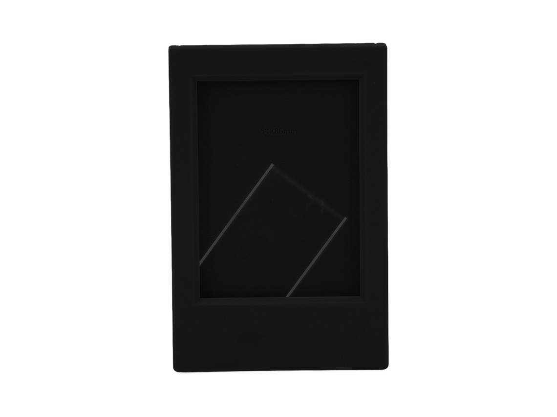Marco de fotos rectangular vertical para oficina con soporte