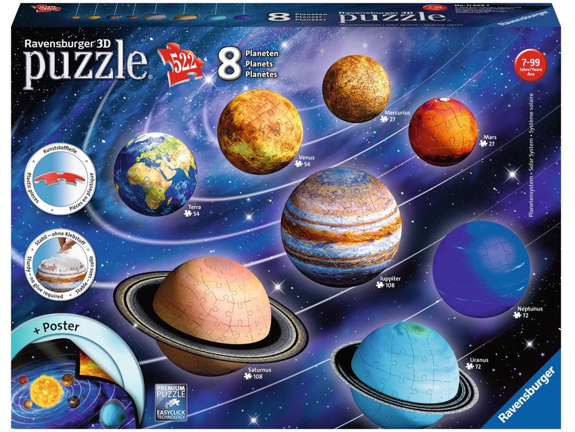 Puzzles 3D RAVENSBURGUER 00.011.668