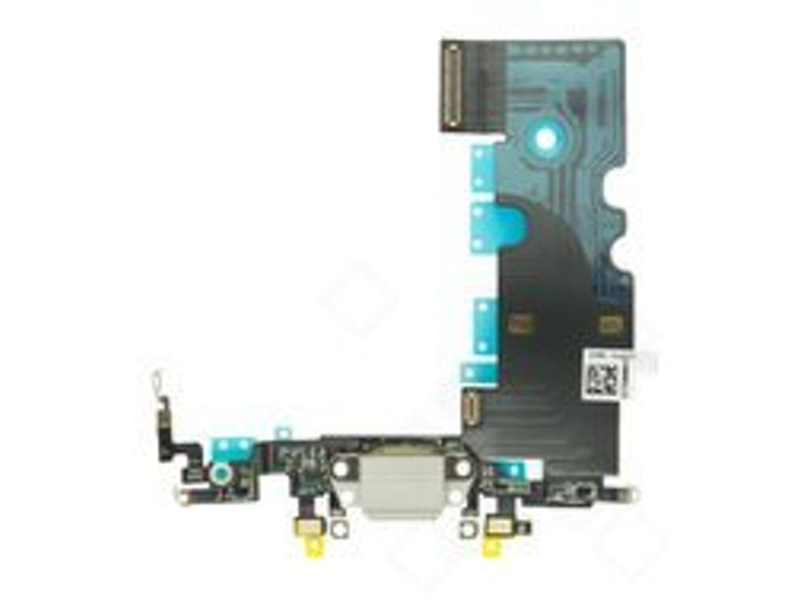 Micrófono Porta Carregamento Flex para Apple Blanco