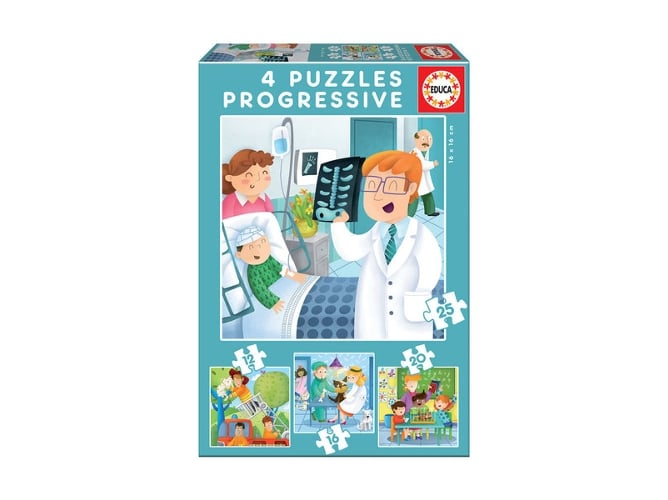 Puzzle Progressivo Educa profisiones 25